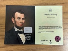 Abraham lincoln hair for sale  Addison