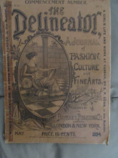 Vintage delineator magazine for sale  Slinger