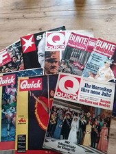  BUNTE  STERN  QUlCK FEUR REITE-  German  magazine   8 Stuck  Vintage Super Rare na sprzedaż  PL