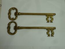 Pair large brass for sale  UXBRIDGE