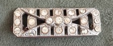 Ancienne broche strass d'occasion  Tarare