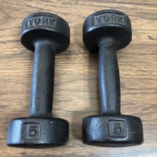 Vintage york dumbbell for sale  Beech Grove