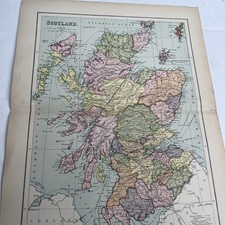1910 map scotland for sale  LEICESTER