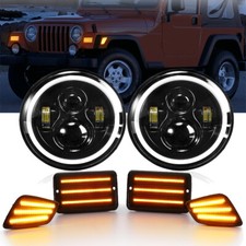 Bumper led headlights for sale  USA