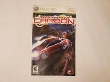 Need For Speed: Carbon (Microsoft Xbox 360) somente manual comprar usado  Enviando para Brazil