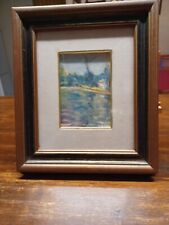Olio masonite firmato usato  Viggiu