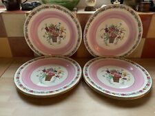 Wedgewood plates pink for sale  SWINDON