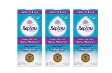 Hidratante vaginal de longa duração Replens 14 aplicações - 35g Ea (pacote com 3) comprar usado Hidratante vaginal de longa duração Replens 14 aplicações - 35g Ea (pacote com 3) comprar usado  Enviando para Brazil