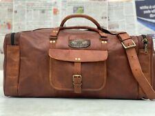 Grand 30 " Cuir Vintage Handel + Bracelet Polochon Valise Weekend Voyage Sport comprar usado Grand 30 " Cuir Vintage Handel + Bracelet Polochon Valise Weekend Voyage Sport comprar usado  Enviando para Brazil