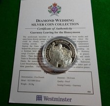 Guernsey. 2007 silver for sale  NORWICH