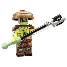 MOC Lego Minifig Figurine: Ninjago Kur (With shoulder armor) Perfect Gift na sprzedaż  Wysyłka do Poland