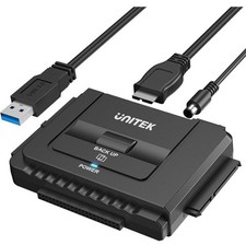 Adaptador de disco rígido externo tipo A conversor USB 3.0 para IDE e SATA Unitek , usado comprar usado  Enviando para Brazil