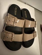 Guess sandals gold for sale  Liberty
