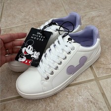 Tênis Disney Mickey Mouse Feminino 7 Branco Roxo NOVO comprar usado  Enviando para Brazil