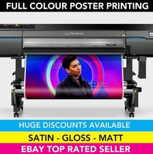 Poster printing satin for sale  BURTON-ON-TRENT