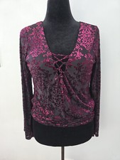 Camisa Venus Veludo Burnout Manga Flare Whimsigoth Top S Borgonha Renascimento comprar usado Camisa Venus Veludo Burnout Manga Flare Whimsigoth Top S Borgonha Renascimento comprar usado  Enviando para Brazil