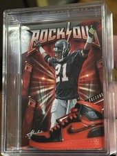 Caixa de Sombra Deion Sanders com Mini Jordan 1 - 2023 Panini Absolute #5, usado comprar usado  Enviando para Brazil