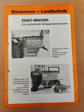 Stockmann landtechnik prospekt gebraucht kaufen Stockmann landtechnik prospekt gebraucht kaufen  Spraitbach
