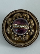 victorian gold brooch for sale  GLASGOW
