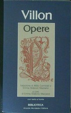 Opere villon francois usato  Italia