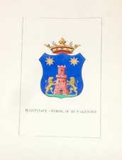 1901 araldica stemma usato  Magenta