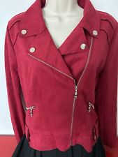 Blouson aviateur rouge d'occasion  Bastia-