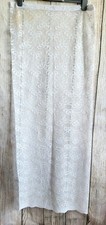 Floral white single for sale  MEXBOROUGH