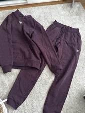 Adidas maroon tracksuit for sale  GLASGOW