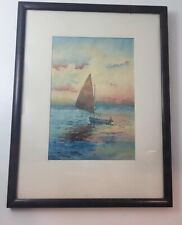 Original watercolor sunset for sale  Sacramento