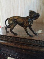 Statuette ancienne chien d'occasion  Plaintel