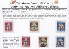1950 trieste set usato  Milano