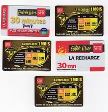 Lot recharges télécartes d'occasion  Bourges