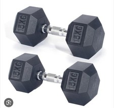 15kg dumbbells cast for sale  LEEDS