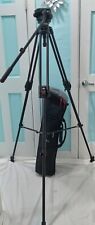 Tripé para filmadora de vídeo Manfrotto 351MVB2 e cabeça 503 com estojo de transporte Manfrotto comprar usado  Enviando para Brazil