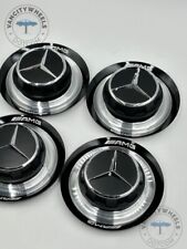 4 peças Mercedes Benz GT63 S63 SL63 GLS63 E63 AMG tampa de cubo central de roda preta prata, usado comprar usado  Enviando para Brazil