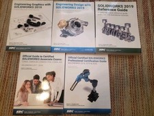 Official Certified SOLIDWORKS 2019 Engineering Set Lot Planchard FREE SHIPPING  comprar usado  Enviando para Brazil