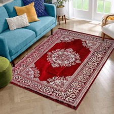 Tapete de área LUPUSIYA Premium chenille tapete de área tapete de piquenique 5 x 7 pés comprar usado  Enviando para Brazil