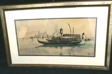 Venezia acquarello veduta usato  Torino