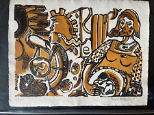 Serigraphie signée pascale d'occasion  Craponne