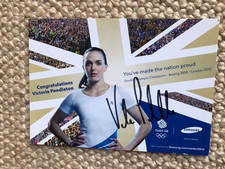 Victoria pendleton olympics for sale  DARLINGTON