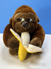 Gorilla eating banana for sale  Ripon