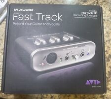 M-Audio Fast Track Avid USB Interface de Estúdio de Gravação de Música Guitarra e Vocal comprar usado  Enviando para Brazil
