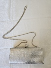 Women silver evening for sale  WELLING