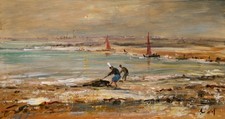 Bretagne. bigoudène ramassant d'occasion  Plonéour-Lanvern