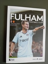 Fulham manchester united for sale  NANTWICH