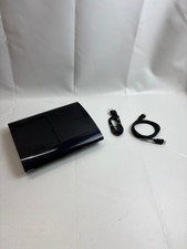 PlayStation 3 Super Slim 12GB CECH-4004A czarny z kablami na sprzedaż  Wysyłka do Poland