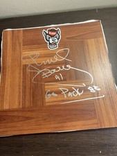 Thurl Bailey North Carolina State autografado piso 12x12 NC  comprar usado  Enviando para Brazil