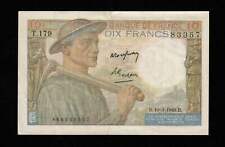 Billet francs mineur d'occasion  Paris II