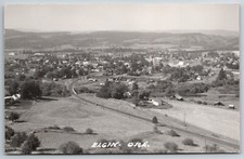 Cartão postal Elgin Oregon Birds Eye View RPPC comprar usado  Enviando para Brazil