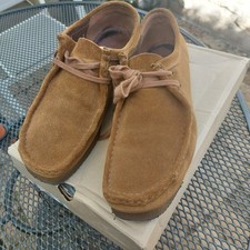 Clarks wallabees suede for sale  BEDFORD